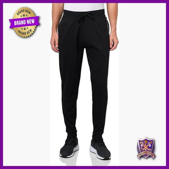 Regular Fit Mid Rise Cuffed Sweatpants 100% Cotton Machine Wash